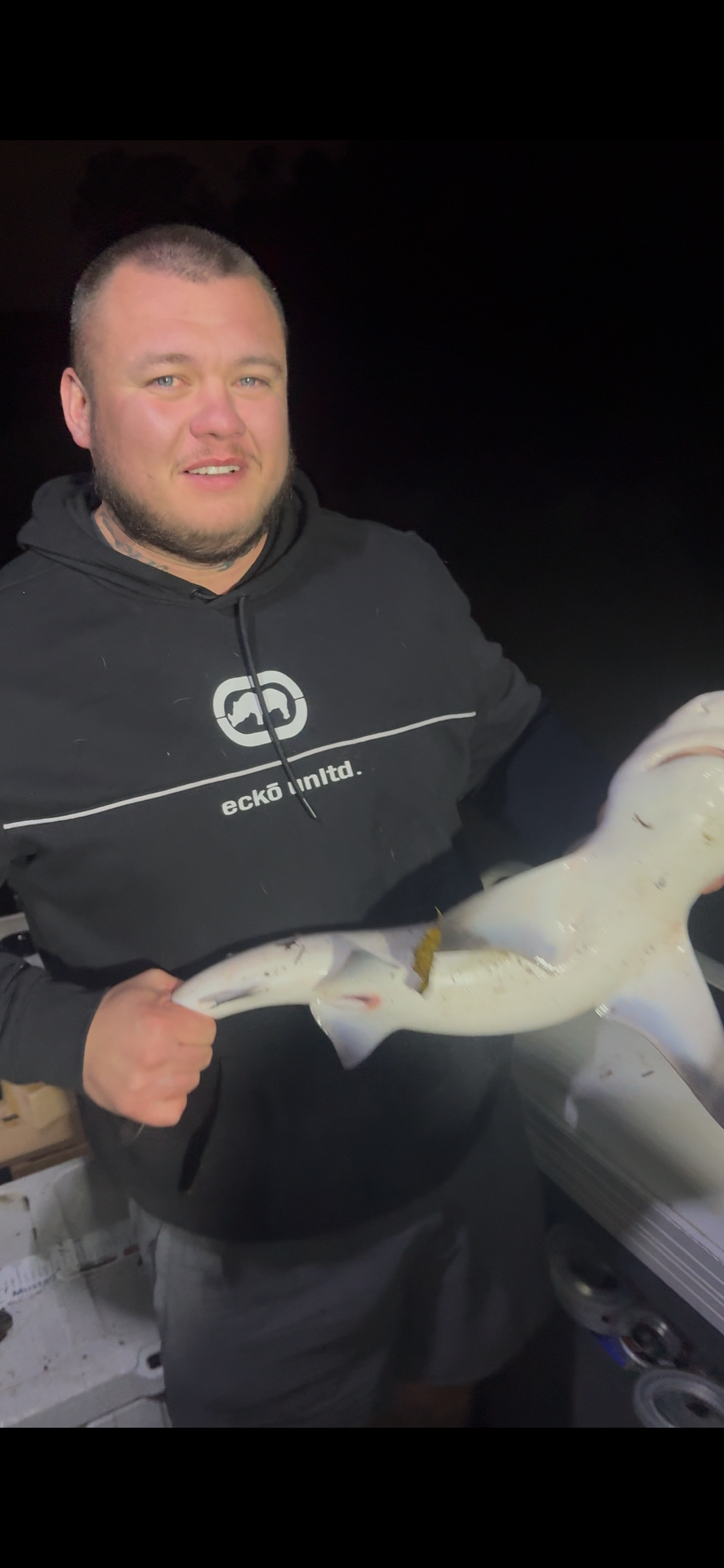 Harrison’s 90cm Bull Shark on the River Pup Rig