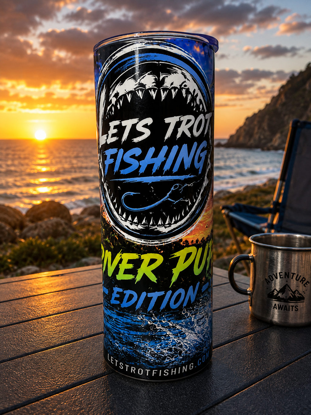 River Pup Edition - 20oz Stainless Steel Tumbler