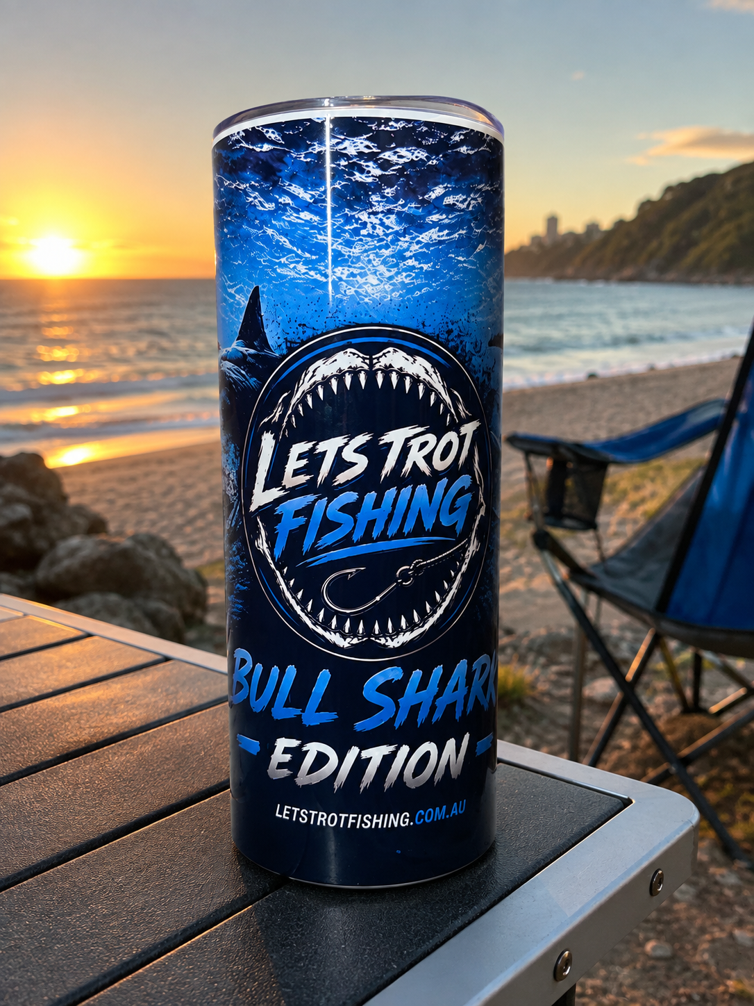 Bull Shark Edition - 20oz Stainless Steel Tumbler