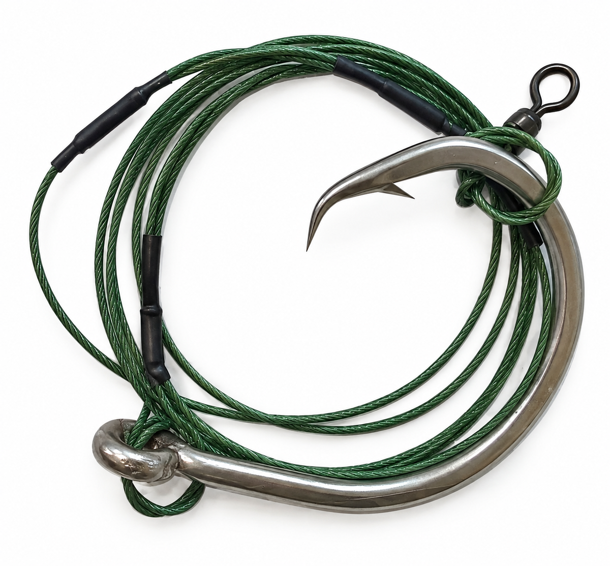 1.5m Castable Shark Rig – 1.5mm Stainless Trace Wire