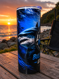 Bull Shark Edition - 20oz Stainless Steel Tumbler